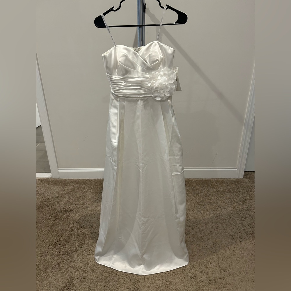 David’s Bridal Studio Wedding Dress Size 6